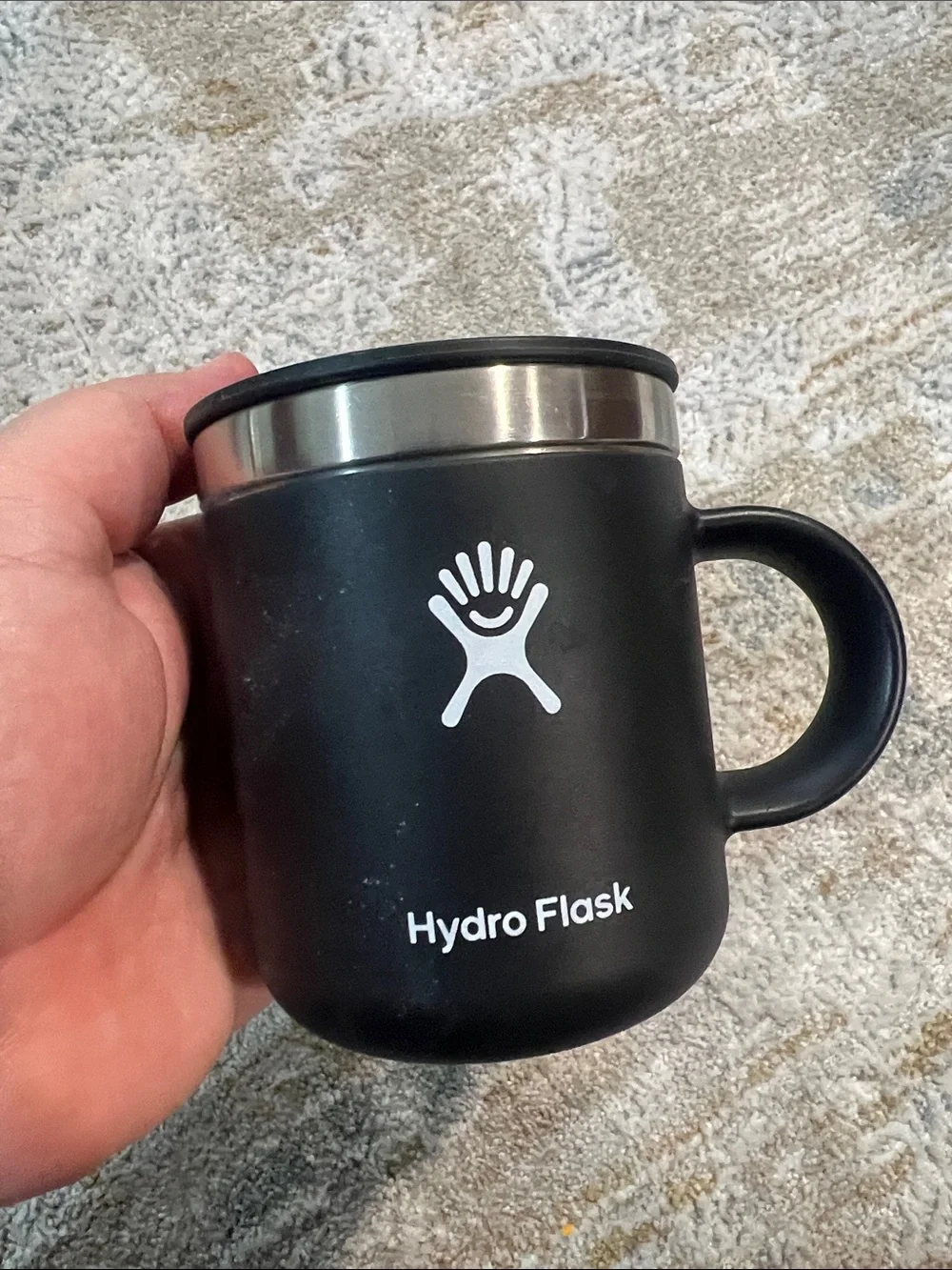 Hydro flask mini mug 6oz espresso coffee tea black z18